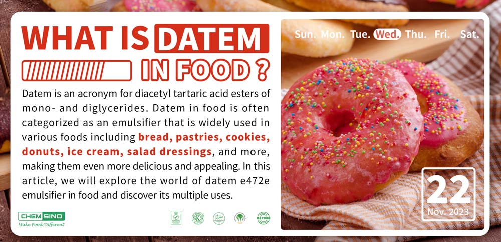 What is Datem in Food?